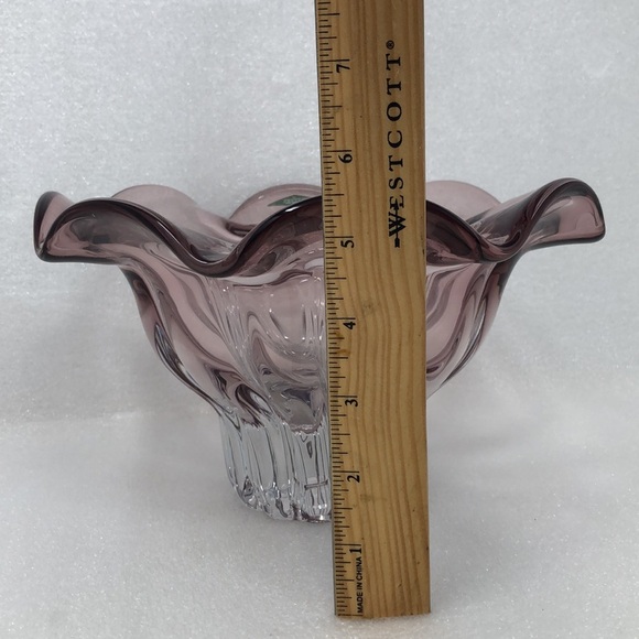 Shannon Crystal Centerpiece Bowl Designs Of Ireland Hand Made Crystal - Picture 10 of 12